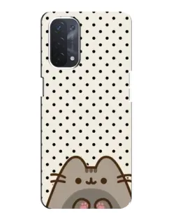 Чехол для OPPO A74 (5G) с картинкой «Пушин в горошек» Чехол для OPPO A74 (5G) с картинкой «Пушин в горошек»