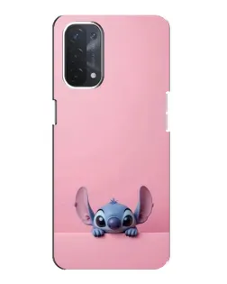 Чехол для OPPO A74 (5G) с картинкой «Stitch выглядывает» Чехол для OPPO A74 (5G) с картинкой «Stitch выглядывает»