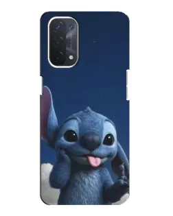 Чехол для OPPO A74 (5G) с картинкой «Стич в облаках» Чехол для OPPO A74 (5G) с картинкой «Стич в облаках»