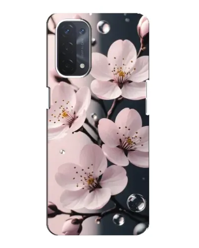 Чехол для OPPO A74 (5G) с картинкой «Нежная сакура и капли» Чехол для OPPO A74 (5G) с картинкой «Нежная сакура и капли»