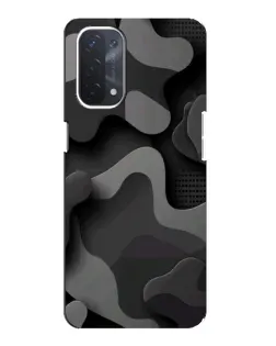 Чехол для OPPO A74 (5G) с картинкой «Темный абстрактный камуфляж» Чехол для OPPO A74 (5G) с картинкой «Темный абстрактный камуфляж»