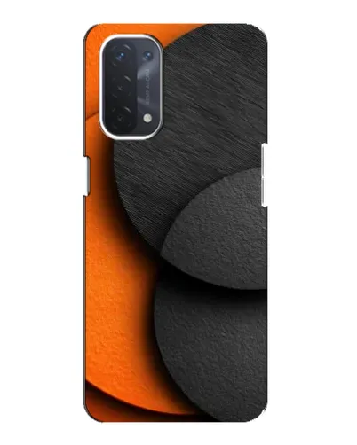 Чехол для OPPO A74 (5G) с картинкой «Геометрия оранжевых кругов» Чехол для OPPO A74 (5G) с картинкой «Геометрия оранжевых кругов»