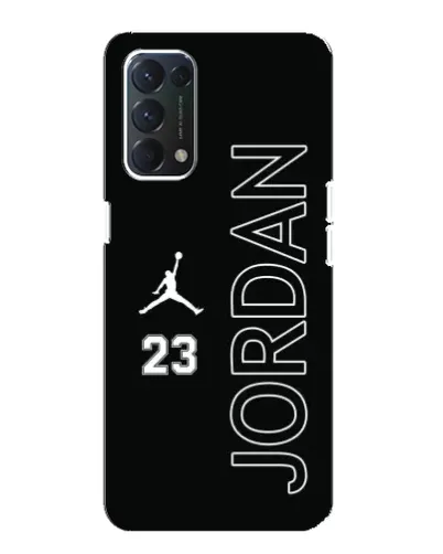 Чехол для OPPO A74 с картинкой «Jordan Vertical»
