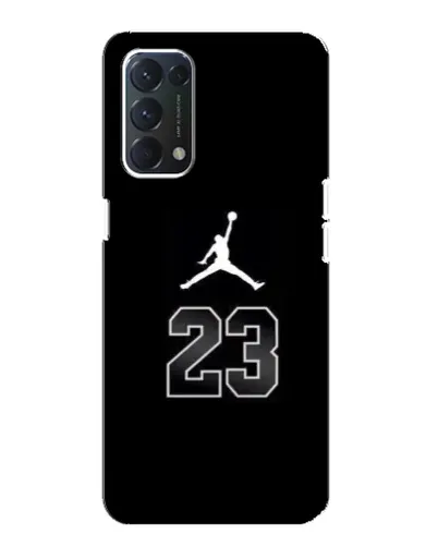 Чехол для OPPO A74 с картинкой «Jordan Flight 23»