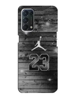 Чехол для OPPO A74 с картинкой «Jordan Carbon 23»