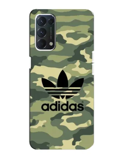 Чехол для OPPO A74 с картинкой «Милитари стиль Adidas» Чехол для OPPO A74 с картинкой «Милитари стиль Adidas»