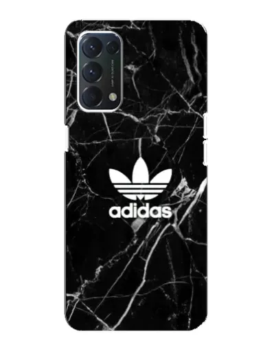 Чехол для OPPO A74 с картинкой «Белый мрамор Adidas» Чехол для OPPO A74 с картинкой «Белый мрамор Adidas»