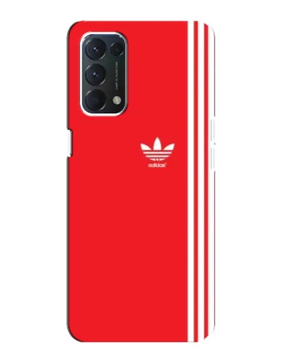 Чехол для OPPO A74 с картинкой «Красный минимализм Adidas» Чехол для OPPO A74 с картинкой «Красный минимализм Adidas»