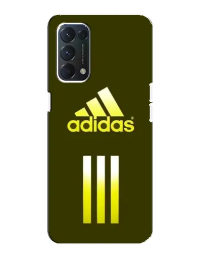 Чехол для OPPO A74 с картинкой «Оливковый градиент Adidas» Чехол для OPPO A74 с картинкой «Оливковый градиент Adidas»