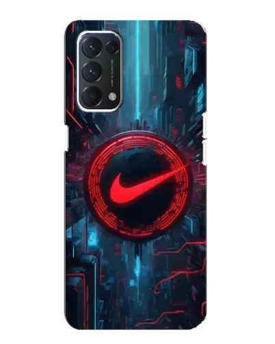 Чохол для OPPO A74 з картинкою «Техногенний стиль Nike»