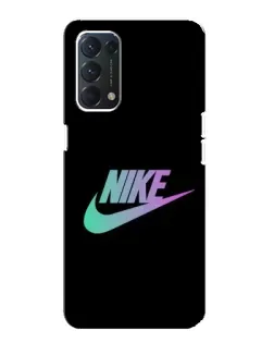 Чохол для OPPO A74 з картинкою «Nike — міська ніч»