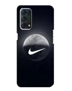 Чохол для OPPO A74 з картинкою «Nike у стилі графіті»