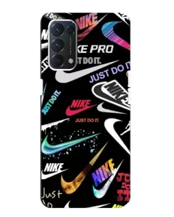 Чохол для OPPO A74 з картинкою «Nike —  розкіш»