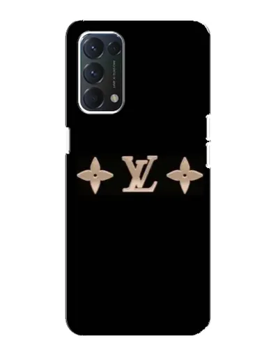Чехол для OPPO A74 с картинкой «Louis Vuitton — минимализм»