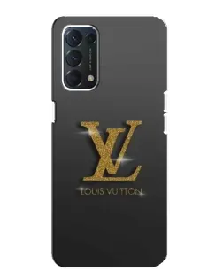 Чехол для OPPO A74 с картинкой «Градиент Louis Vuitton»