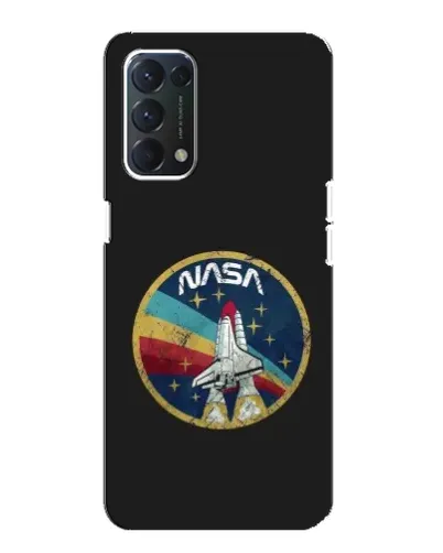 Чехол для OPPO A74 с картинкой «NASA — эмблема миссии» Чехол для OPPO A74 с картинкой «NASA — эмблема миссии»