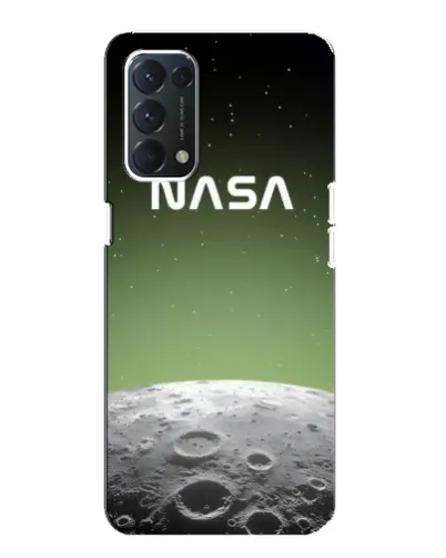 Чехол для OPPO A74 с картинкой «NASA — лунный градиент» Чехол для OPPO A74 с картинкой «NASA — лунный градиент»