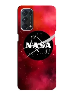Чохол для OPPO A74 з картинкою «NASA — червона туманність»
