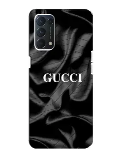 Чохол для OPPO A74 з картинкою «Gucci — шовкові хвилі»
