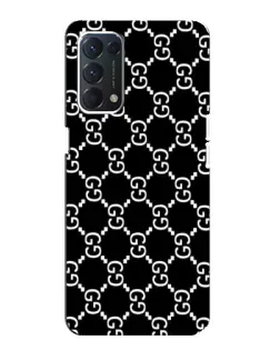 Чохол для OPPO A74 з картинкою «Gucci — сітчастий паттерн»
