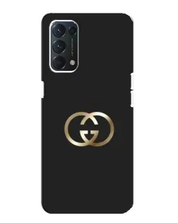 Чохол для OPPO A74 з картинкою «Мінімалізм Gucci»