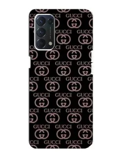 Чохол для OPPO A74 з картинкою «Класична монограма Gucci»