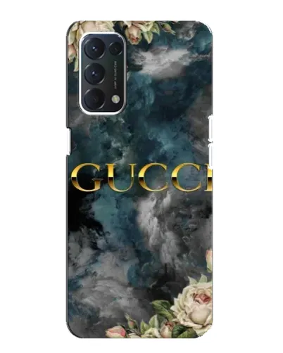 Чохол для OPPO A74 з картинкою «Абстрактні квіти Gucci» Чохол для OPPO A74 з картинкою «Абстрактні квіти Gucci»
