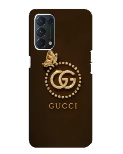 Чохол для OPPO A74 з картинкою «Gucci — золотий метелик» Чохол для OPPO A74 з картинкою «Gucci — золотий метелик»