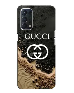 Чохол для OPPO A74 з картинкою «Gucci — піщані дюни»