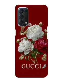 Чохол для OPPO A74 з картинкою «Gucci — сад»
