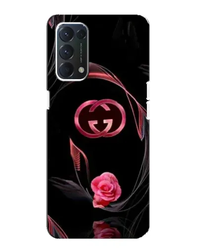 Чохол для OPPO A74 з картинкою «Gucci — неонова троянда» Чохол для OPPO A74 з картинкою «Gucci — неонова троянда»