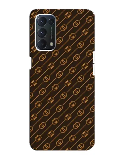 Чохол для OPPO A74 з картинкою «Gucci — золоті діагоналі» Чохол для OPPO A74 з картинкою «Gucci — золоті діагоналі»