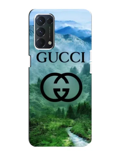 Чохол для OPPO A74 з картинкою «Gucci — гірський пейзаж» Чохол для OPPO A74 з картинкою «Gucci — гірський пейзаж»