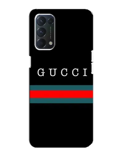 Чохол для OPPO A74 з картинкою «Gucci — червоний пояс» Чохол для OPPO A74 з картинкою «Gucci — червоний пояс»