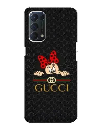 Чохол для OPPO A74 з картинкою «Мінні Маус Gucci — чорний» Чохол для OPPO A74 з картинкою «Мінні Маус Gucci — чорний»