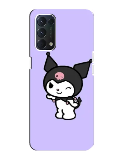 Чехол для OPPO A74 с картинкой «Классическая Kuromi»