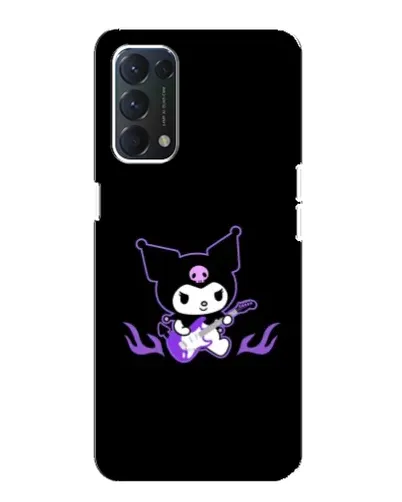 Чехол для OPPO A74 с картинкой «Электрическая Kuromi»