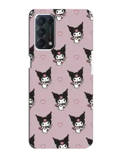 Чехол для OPPO A74 с картинкой «Kuromi — ночной сон»
