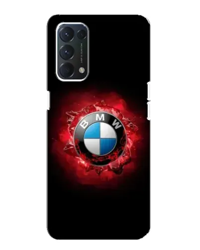 Чохол для OPPO A74 з картинкою «Логотип BMW — спалах»