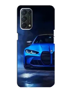 Чохол для OPPO A74 з картинкою «Блакитна BMW M4» Чохол для OPPO A74 з картинкою «Блакитна BMW M4»