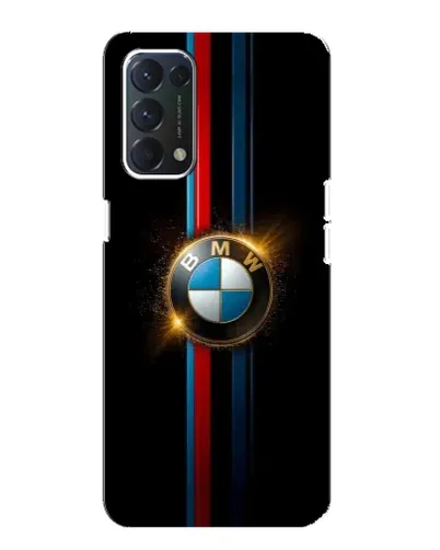 Чохол для OPPO A74 з картинкою «BMW M-Power неон»