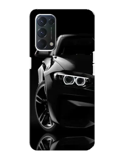 Чехол для OPPO A74 с картинкой «Черная BMW — профиль» Чехол для OPPO A74 с картинкой «Черная BMW — профиль»