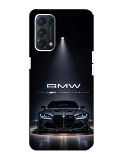 Чохол для OPPO A74 з картинкою «BMW крізь нічне місто» Чохол для OPPO A74 з картинкою «BMW крізь нічне місто»