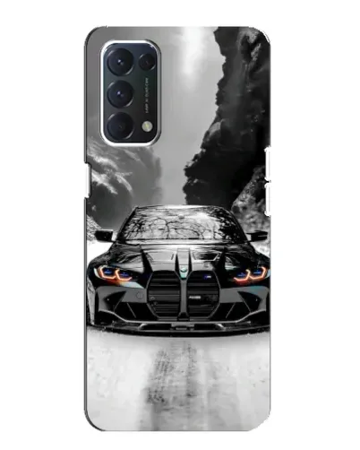 Чохол для OPPO A74 з картинкою «BMW — акварельний дрифт» Чохол для OPPO A74 з картинкою «BMW — акварельний дрифт»
