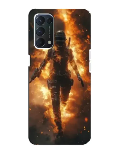 Чохол для OPPO A74 з картинкою «BMW — швидкість у дощі»