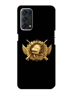 Чохол для OPPO A74 з картинкою «PUBG — помаранчевий градієнт» Чохол для OPPO A74 з картинкою «PUBG — помаранчевий градієнт»
