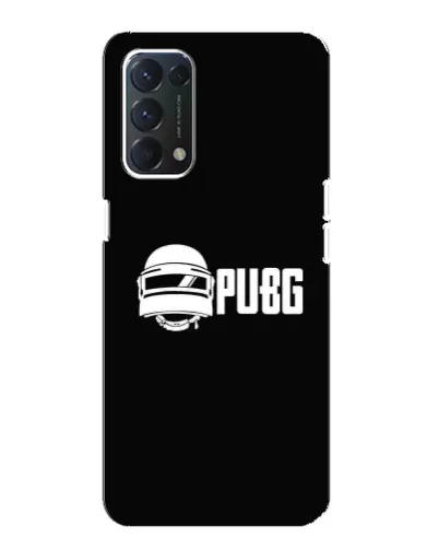 Чохол для OPPO A74 з картинкою «PUBG — класичний лого»