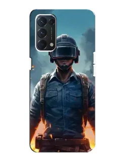 Чохол для OPPO A74 з картинкою «PUBG — реалістичний герой» Чохол для OPPO A74 з картинкою «PUBG — реалістичний герой»