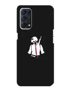 Чохол для OPPO A74 з картинкою «PUBG — силует воїна» Чохол для OPPO A74 з картинкою «PUBG — силует воїна»