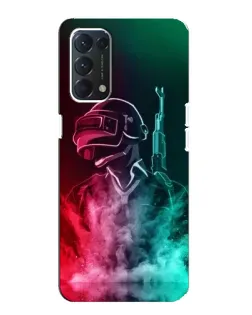 Чохол для OPPO A74 з картинкою «PUBG — вогняний воїн» Чохол для OPPO A74 з картинкою «PUBG — вогняний воїн»